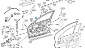 Mercedes E-Klasse W211 S211 Tür vorne rechts